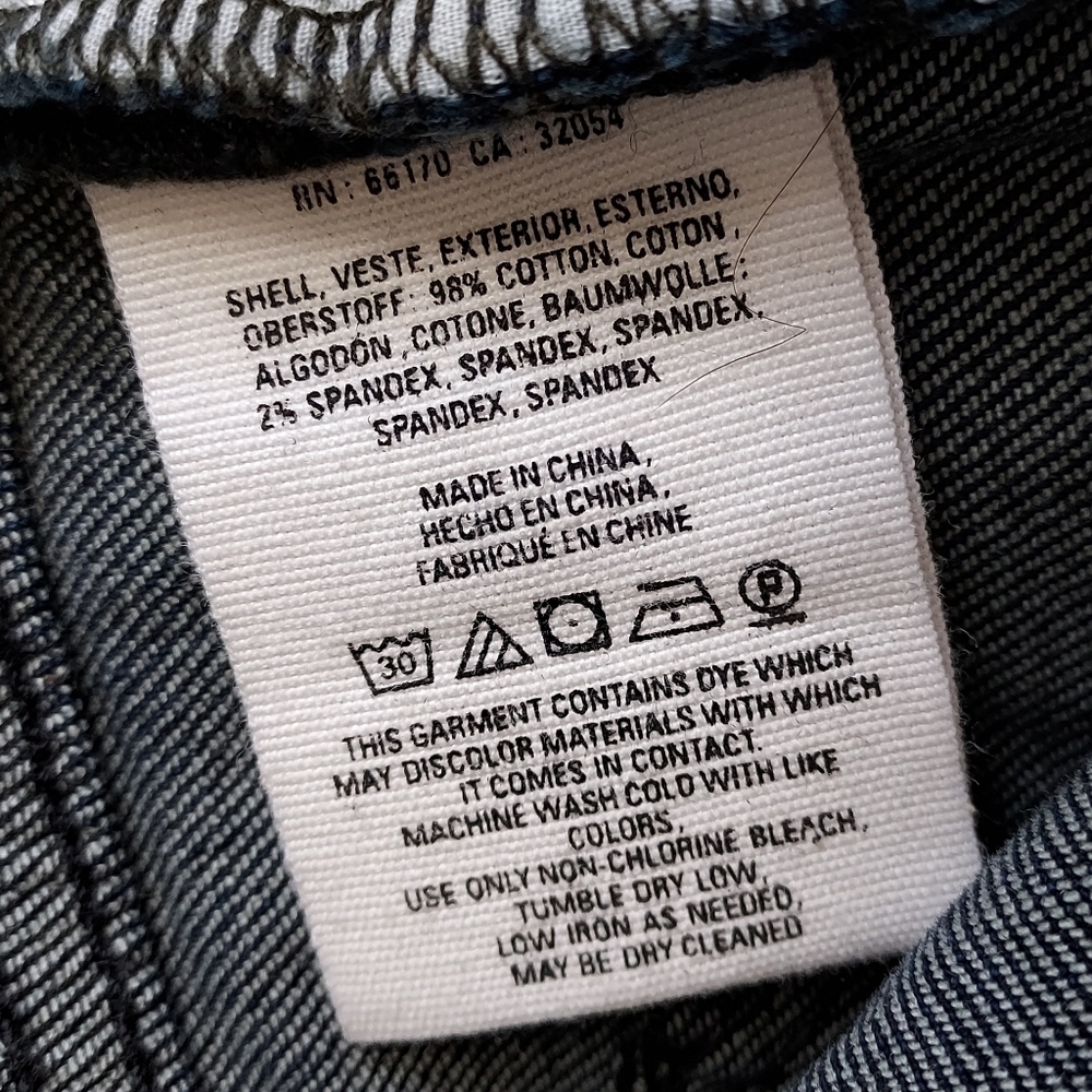 Anthropologie Pilcro & the Letterpress Dark Denim Jean Short Size 27 Mid Rise - Picture 9 of 11